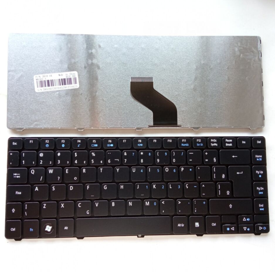 Picture of New Replacement Laptop Keyboard For ACER 3810 BLACK (OEM) BR Layout
